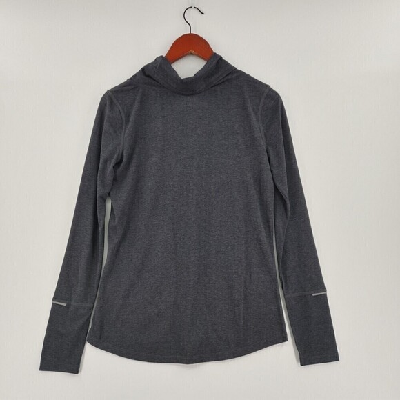 Basin and Range Top Women Gray Silver Mountain Performance Dri-release Active - Picture 5 of 15